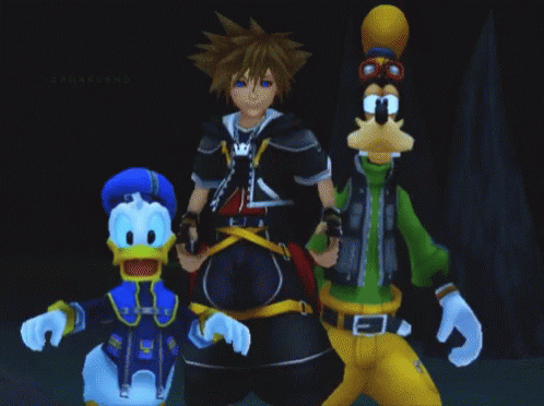Kingdom Hearts Goofy GIF - Kingdom Hearts Goofy Sora GIFs