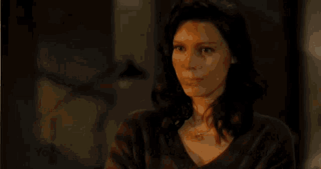 a man is talking to a woman in a kitchen and says yeah well you were rushing me