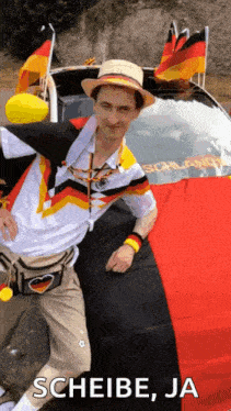 Crazy German GIF - Crazy German Flag GIFs