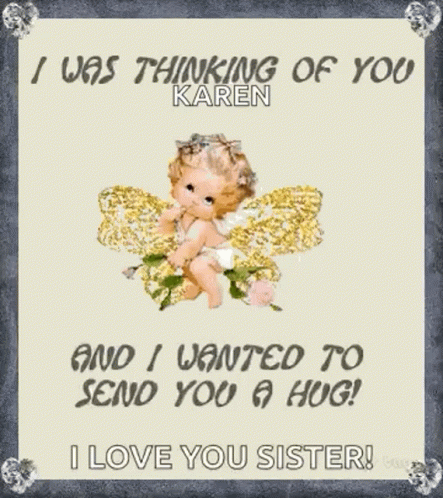 Thinking Of You I Love My Sister GIF - Thinking Of You I Love My Sister Sister Love GIFs