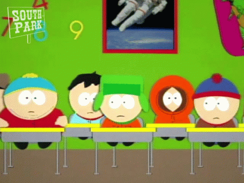 Awkward Silence Eric Cartman GIF - Awkward Silence Eric Cartman Stan Marsh GIFs