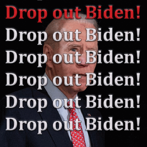Biden Drop Out Biden GIF - Biden Drop Out Biden Bernie2020 GIFs