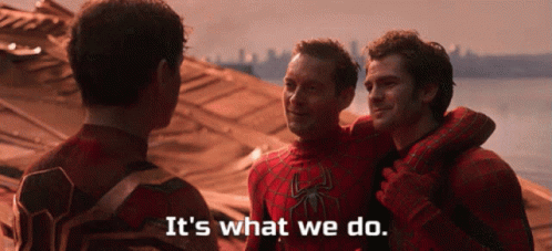 Spider Man No Way Home Its What We Do GIF - Spider Man No Way Home Its What We Do Peter Parker GIFs