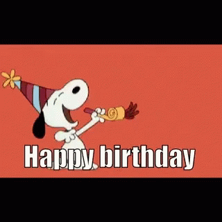Birthday Snoopy GIF - Birthday Snoopy Happy Birthday GIFs