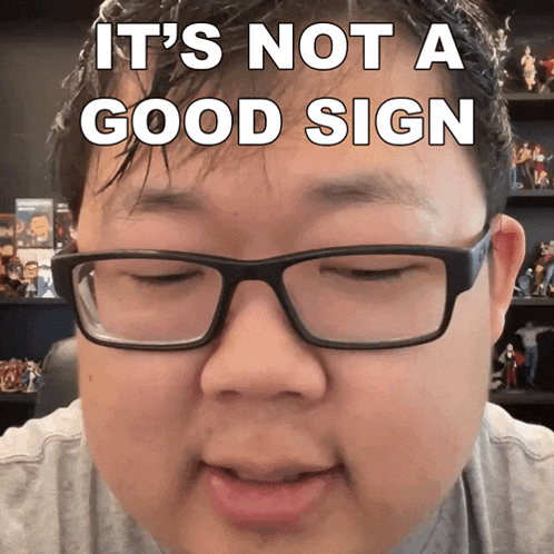 Its Not A Good Sign Sungwon Cho GIF - Its Not A Good Sign Sungwon Cho Prozd GIFs
