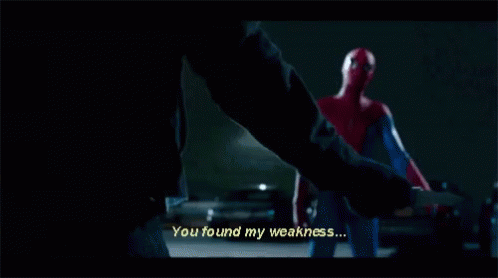 Spiderman Surrender GIF - Spiderman Surrender Weakness GIFs