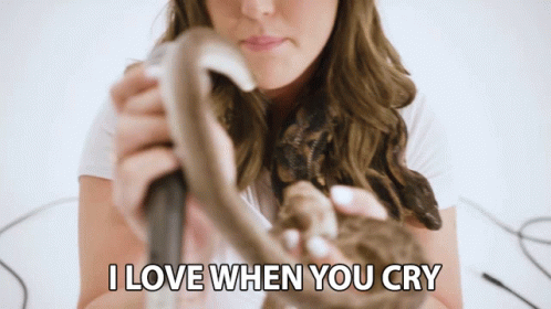 I Love When You Cry I Love It GIF - I Love When You Cry I Love It Satisfied GIFs
