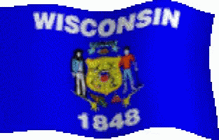 Wisconsin Flag GIF - Wisconsin Flag 1848 GIFs
