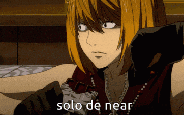 a close up of a cartoon character with the words solo de near on the bottom