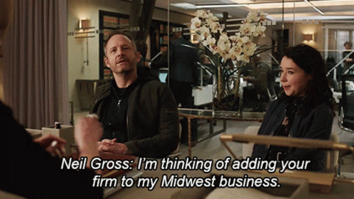 Im Thinking Of Adding Your Firm To My Midwest Business Neil Gross GIF - Im Thinking Of Adding Your Firm To My Midwest Business Neil Gross Marissa Gold GIFs
