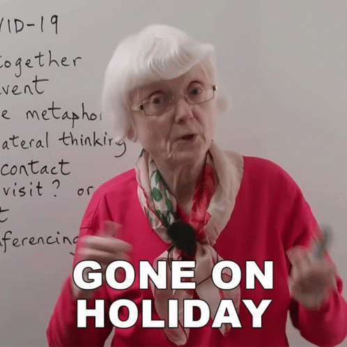 Gone On Holiday Gill GIF - Gone On Holiday Gill Engvid GIFs