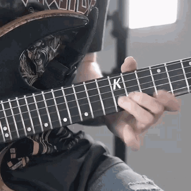 Playing A Guitar Cole Rolland GIF - Playing A Guitar Cole Rolland Playing Instrument GIFs