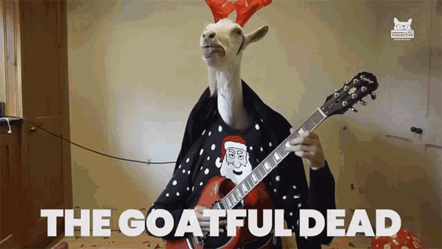 The Goatful Dead Pun GIF