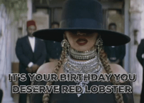 Beyonce Birthday GIF - Beyonce Birthday Redlobster GIFs