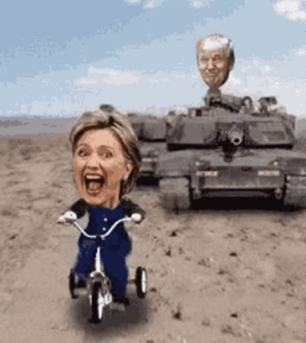 Donald Trump Hillary Clinton GIF - Donald Trump Hillary Clinton Tank GIFs