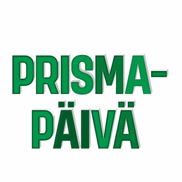a green sign that says prisma paiva on it