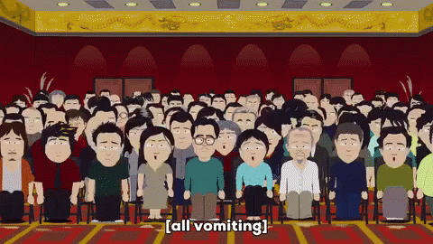 All Vomiting GIF - Sick People Vomiting South Park GIFs