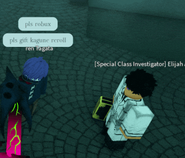 a screenshot of a video game shows a special class investigator named elijah