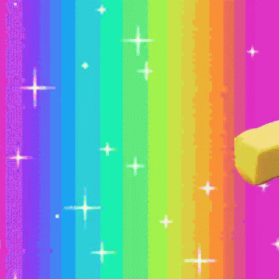 Butter Rainbow GIF - Butter Rainbow Ridingbutter GIFs