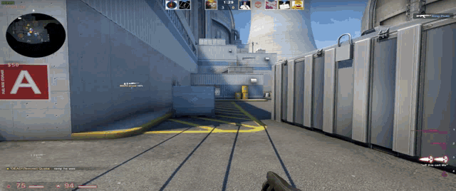 a screenshot of a video game with the letter a visible