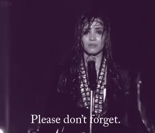 Dont Forget GIF - Dont Forget Demi Lovato GIFs