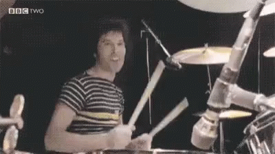 Queen Laughing GIF - Queen Laughing Drummer GIFs
