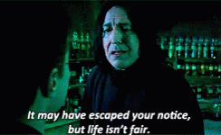 Snape Isnt Fair GIF - Snape Isnt Fair Life GIFs