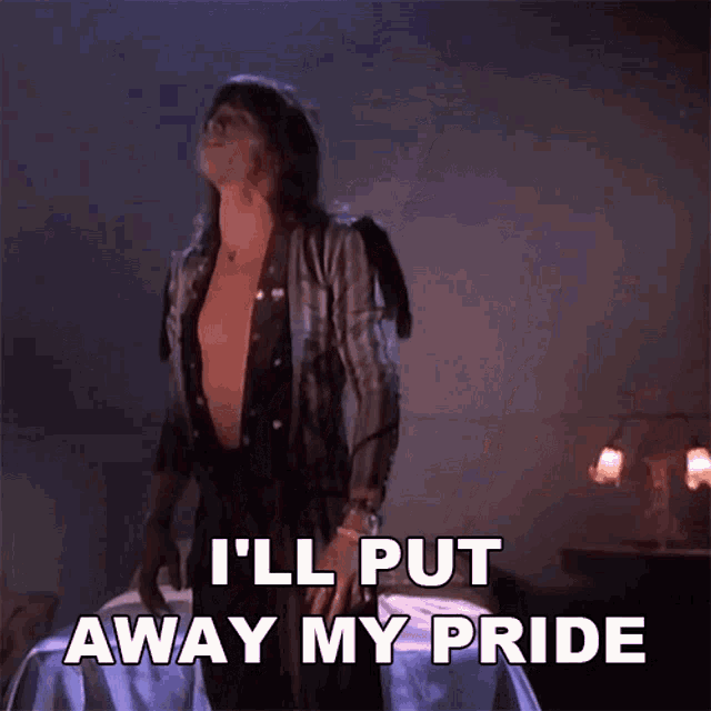 Ill Put Away My Pride Steven Tyler GIF - Ill Put Away My Pride Steven Tyler Aerosmith GIFs