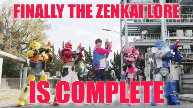 Zenkai Lore Super Sentai GIF - Zenkai Lore Super Sentai Zenkaiger GIFs