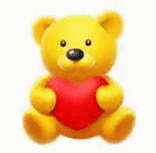Love In Love GIF - Love In Love Teddy Bear GIFs