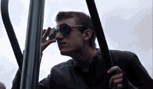 Justus For Justice Whoa GIF - Justus For Justice Whoa Sunglasses GIFs