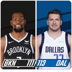 Brooklyn Nets (111) Vs. Dallas Mavericks (113) Post Game GIF - Nba Basketball Nba 2021 GIFs