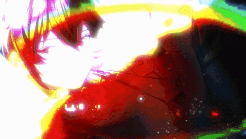 a colorful animated image of a person with a red shirt