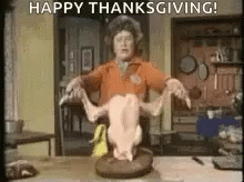 Turkey Dance Thanksgiving GIF