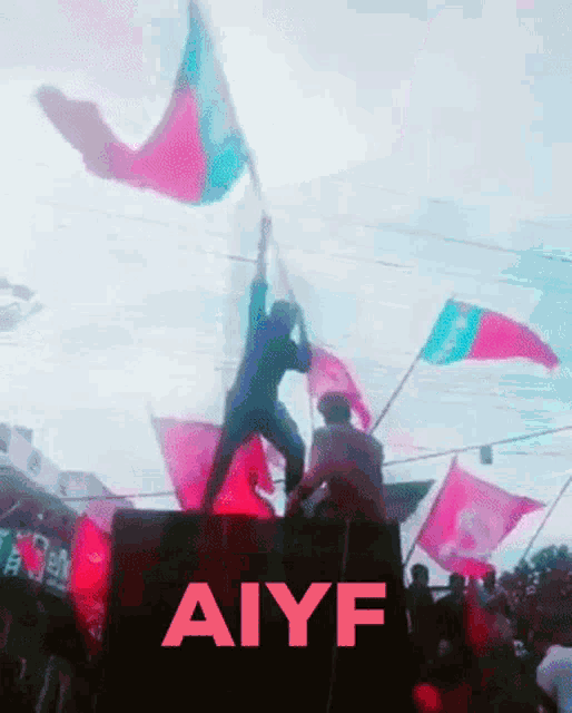 Aiyf Flag Waving GIF - Aiyf Flag Waving GIFs