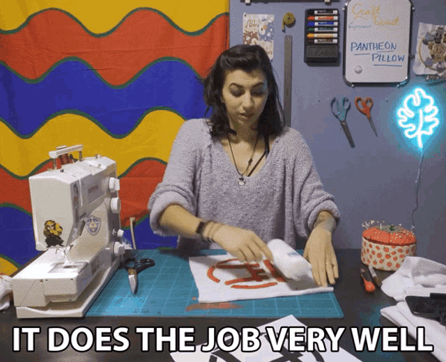 It Does The Job Very Well Gabi GIF - It Does The Job Very Well Gabi Myladysprout GIFs