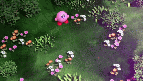 Kirby And The Forgotten Land Kirby GIF - Kirby And The Forgotten Land Kirby Surprise GIFs