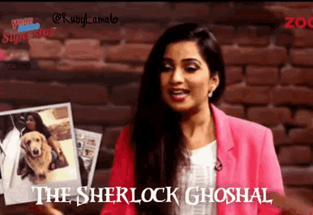 Sherlock Dog GIF - Sherlock Dog Shreya Ghoshal GIFs