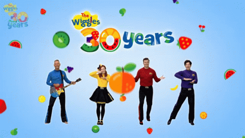The Wiggles30years Simon Wiggle GIF - The Wiggles30years Simon Wiggle Lachy Wiggle GIFs