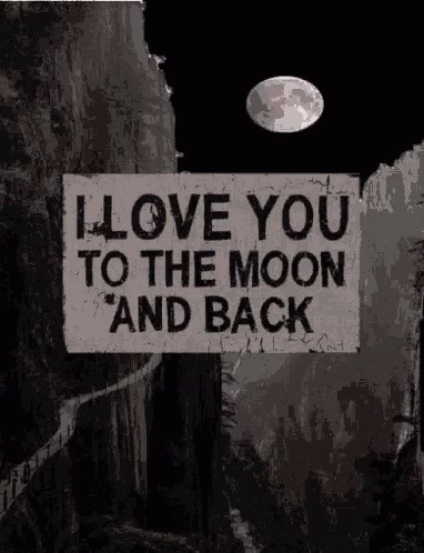 Infinity Love GIF - Infinity Love To The Moon And Back GIFs