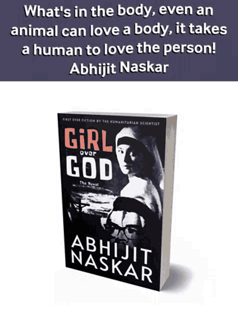 a book titled girl over god by abhijit naskar