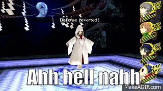 a screenshot of a video game that says defense reversed on it