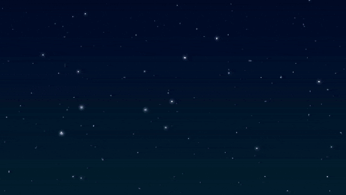a blue and purple welcome sign with a starry background