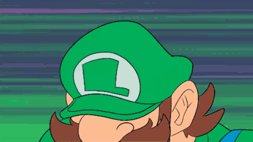 Luigi One Jump Man GIF - Luigi One Jump Man Attack GIFs