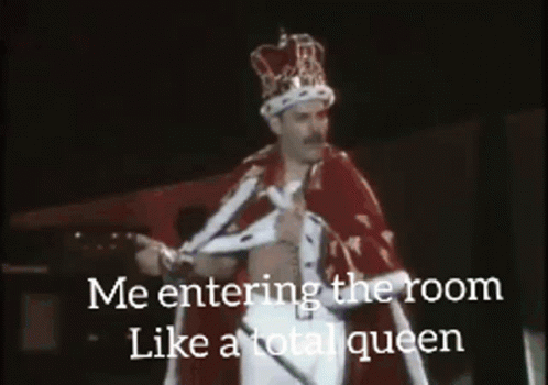 Freddie Mercury Queen GIF - Freddie Mercury Queen Im A Queen GIFs