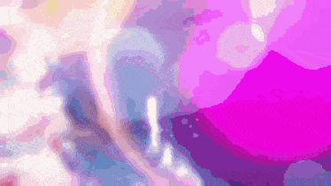 a purple and blue background with a few dots