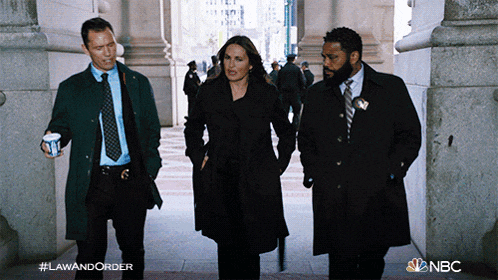 Having A Conversation Detective Kevin Bernard GIF