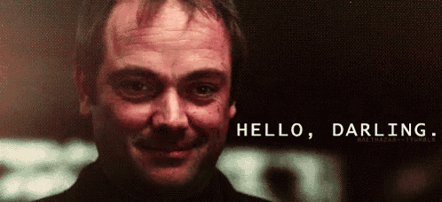 Crowley Supernatural GIF