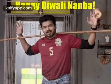 Happy Diwali Nanba.Gif GIF - Happy Diwali Nanba Bigil Movie Vijay GIFs