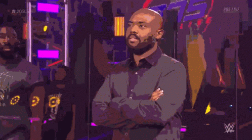 Malcolm Bivens Arms Crossed GIF - Malcolm Bivens Arms Crossed Looking On GIFs